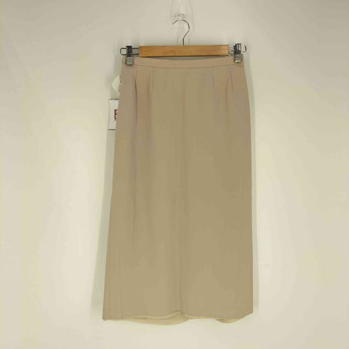 マックスマーラ MAX MARA 90S~00S 銀タグ イタリア製 ノーカラーテーラード スカート セットアップ レディース  上:J40 下:J38